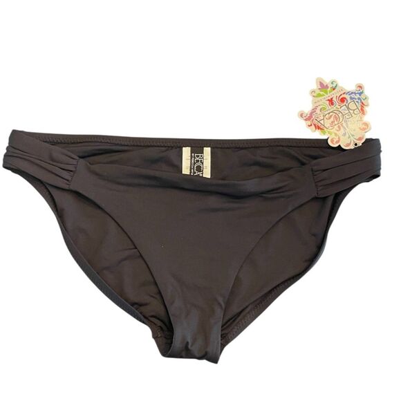 NWT BECCA Womens Black Bikini Bottoms  X LARGE Versatile Classic Resort Beach - Picture 1 of 8